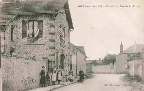 AK / Ansichtskarte  Aunay-sous-Auneau_28_Eure-et-Loir Rue de la Post