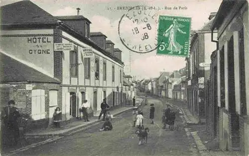 AK / Ansichtskarte  Brezolles_28_Eure-et-Loir Rue de Paris