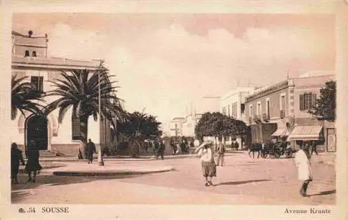 AK / Ansichtskarte  Sousse_Tunesie Avenue Krantz