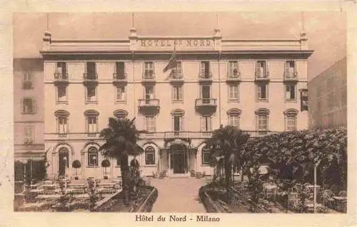 AK / Ansichtskarte 73975114 MILANO_Mailand_IT Hotel du Nord