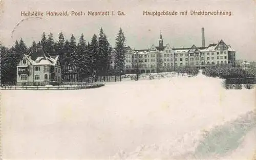 AK / Ansichtskarte 73975131 Neustadt_Sachsen Heilstaette Hohwald Hauptgebaeude