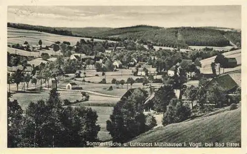 AK / Ansichtskarte  Muehlhausen_Vogtland_Sachsen Panorama