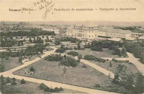 AK / Ansichtskarte  Versecz_Vrsac_Werschetz_Serbija Park und Sanatorium