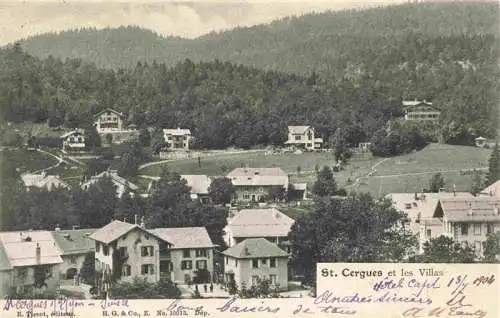 AK / Ansichtskarte  St-Cergues_Saint-Cergues_74_Haute-Savoie et les villas