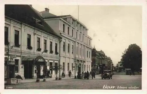 AK / Ansichtskarte  Caslav_Tschaslau_CZ Zizkovo Namesti Platz