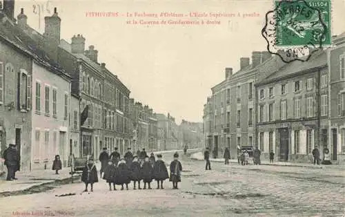 AK / Ansichtskarte  Pithiviers-en-Gatinais_45_Loiret Faubourg d'Orléans Ecole Supérieure Caserne de Gendarmerie