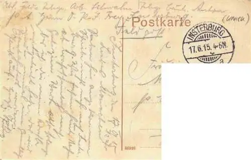 AK / Ansichtskarte  INSTERBURG_Tschernjachowsk_Kaliningrad_RU Wichert-Strasse Feldpost