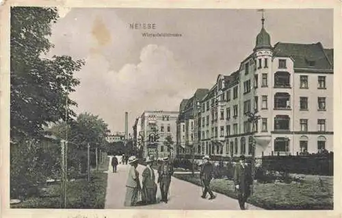 AK / Ansichtskarte  Neisse_Oberschlesien_NYSA_PL Winterfeldstrasse