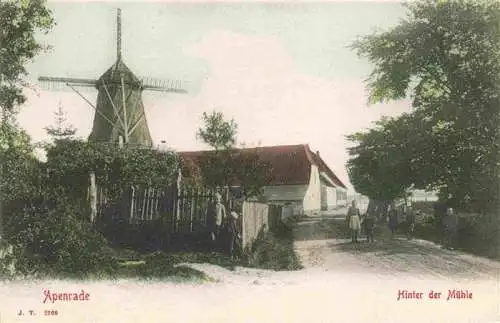 AK / Ansichtskarte  Apenrade_Aabenraa_DK Hinter der Muehle Windmuehle