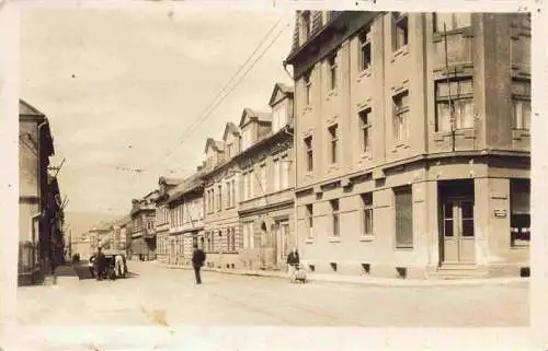 AK / Ansichtskarte  Litvinov_Oberleutensdorf_CZ Hauptstrasse Stadtzentrum