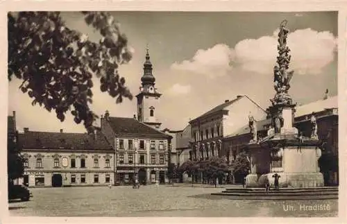 AK / Ansichtskarte  Uh_Hradiste_Uherske_Hradiste_CZ Platz Stadtzentrum