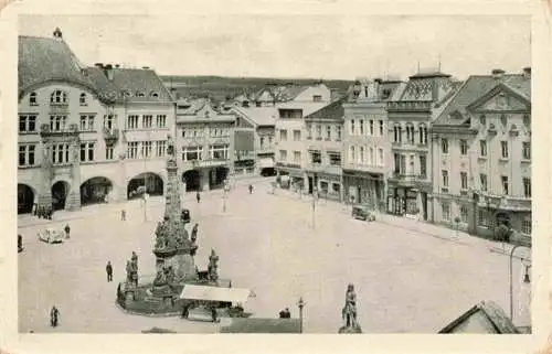 AK / Ansichtskarte  Koeniginhof_Elbe_Dvur_Kralove_nad_Labem_CZ Stadtzentrum Platz