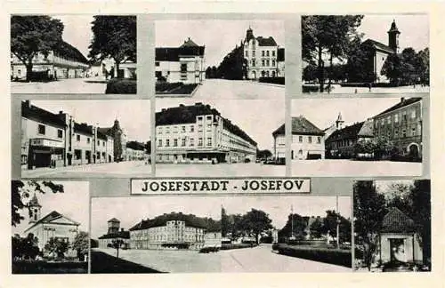 AK / Ansichtskarte  Josefstadt_Josefov_Jaromer_CZ Teilansichten Feldpost