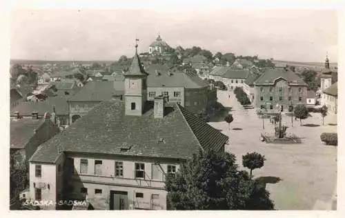 AK / Ansichtskarte  Sadska_Nymburk_Neuenburg_Elbe_CZ Teilansicht Stadtzentrum