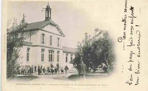 AK / Ansichtskarte  Chatillon-sur-Seine_21_Cote-d_Or Colonie Scolaire du Xe Arrondissement de Paris