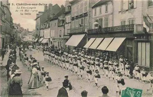 AK / Ansichtskarte  Chatillon-sur-Seine_21_Cote-d_Or La Fête Congrès Mai 1909