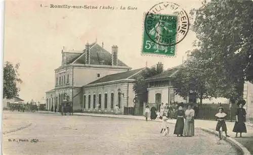 AK / Ansichtskarte  Romilly-sur-Seine_10_Aube La Gare Bahnhof