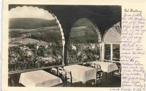 AK / Ansichtskarte  Bad_Flinsberg_Swieradow_Zdroj_PL Panorama Blick vom Hotel Waldfrieden Isergebirge Silesia Karte Nr. 2212