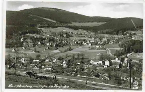 AK / Ansichtskarte  Bad_Flinsberg_Swieradow_Zdroj_PL Panorama Isergebirge Feldpost