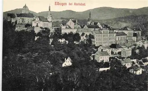 AK / Ansichtskarte  Elbogen_Loket_Czechia Stadtpanorama