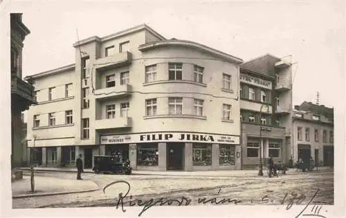 AK / Ansichtskarte  Lazne_Podebrady_CZ Motiv im Stadtzentrum Ladengeschaeft