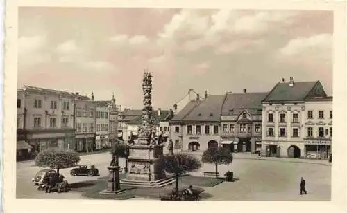 AK / Ansichtskarte  Wischau_Vyskov_CZ Hauptplatz Feldpost