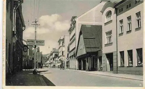 AK / Ansichtskarte  Hohenelbe_Vrchlabi_CZ Hauptstrasse Hotel Appely