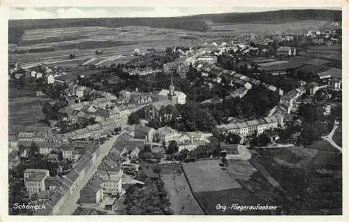 AK / Ansichtskarte  Schoeneck_Vogtland Original Fliegeraufnahme