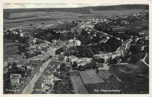 AK / Ansichtskarte  Schoeneck_Vogtland Original Fliegeraufnahme