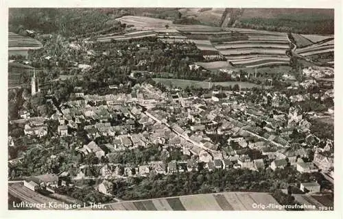 AK / Ansichtskarte  Koenigsee_Rudolstadt_Thueringen Original Fliegeraufnahme