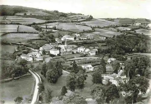 AK / Ansichtskarte  St-Leger-sous-la-Bussiere_71_Saone-et-Loire Vue générale aérienne
