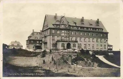 AK / Ansichtskarte  Schneeberg__Erzgebirge_Sachsen Heilstaette Schneeberg