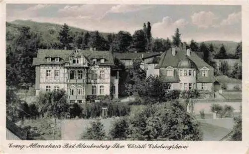 AK / Ansichtskarte 73975494 Bad_Blankenburg Ev Allianzhaus Christl Erholungsheim