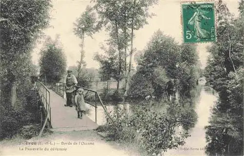 AK / Ansichtskarte  Brou_28_Eure-et-Loir Bords de l'Ozanne La Passerelle du deversoir