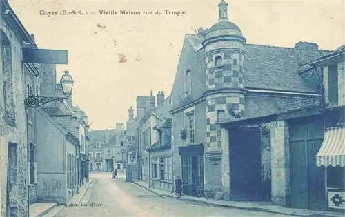 AK / Ansichtskarte  Cloyes-sur-le-Loir_28_Eure-et-Loir Vieille Maison rue du Temple