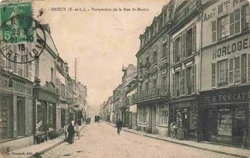 AK / Ansichtskarte  Dreux_28_Eure-et-Loir Perspective de la Rue St Martin