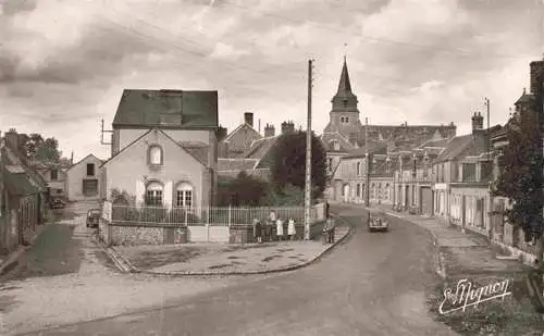 AK / Ansichtskarte  Arrou_28_Eure-et-Loir Route de Courtalain La Mairie