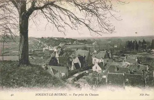 AK / Ansichtskarte  Nogent-le-Rotrou_28_Eure-et-Loir Vue prise du Chateau