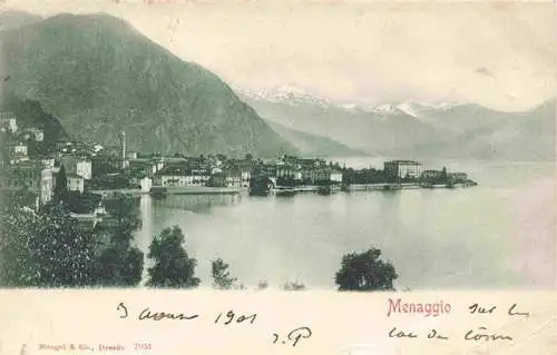 AK / Ansichtskarte 73975586 Menaggio_Lago_di_Como_Lombardia_IT Panorama