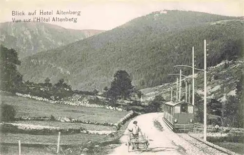 AK / Ansichtskarte  Munster__Muenster_68_Alsace_Haut-Rhin Panorama mit Hotel Altenberg