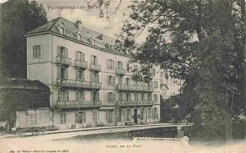 AK / Ansichtskarte  Plombieres-les-Bains_88_Vosges Hotel de la Paix