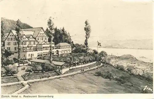 AK / Ansichtskarte  ZueRICH__ZH Hotel und Restaurant Sonnen erg