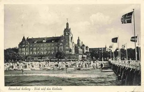 AK / Ansichtskarte  Kolberg__Ostseebad_KOLOBRZEG_PL Blick auf das Kurhaus