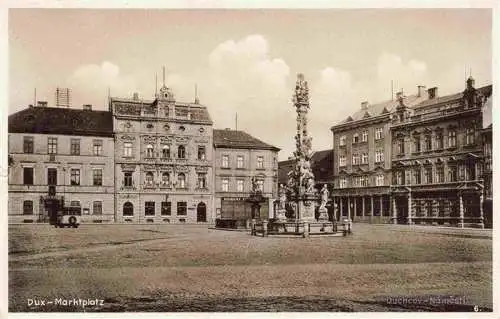 AK / Ansichtskarte 73975693 Dux_Sudeten_Duchcov_CZ Marktplatz