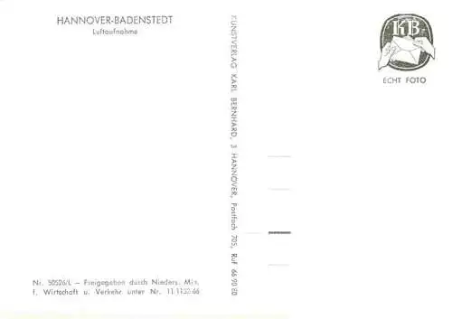 AK / Ansichtskarte  Badenstedt_Hannover Fliegeraufnahme