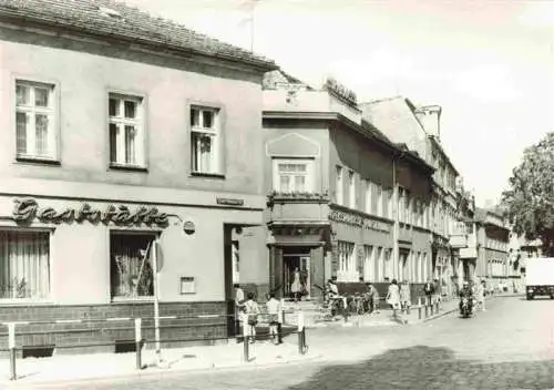 AK / Ansichtskarte  Fuerstenwalde_Spree Blick zur Dr. Wilhelm-Kuelz-Strasse Gaststaette