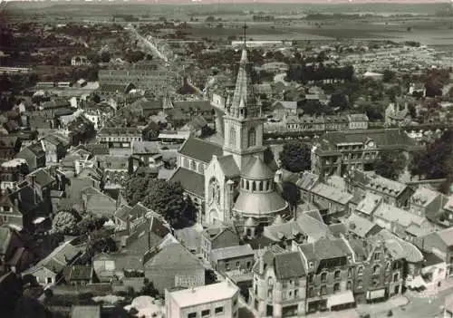 AK / Ansichtskarte  Chauny_02_Aisne Eglise St. Martin vue aérienne