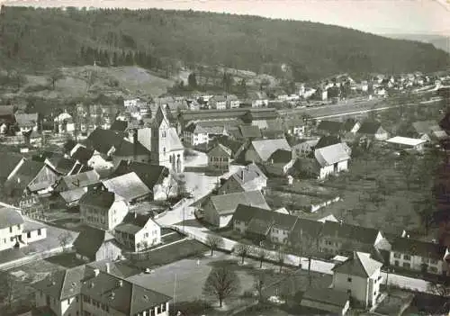 AK / Ansichtskarte  Boncourt__Dellle_JU Fliegeraufnahme