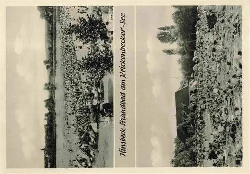 AK / Ansichtskarte  Hinsbeck_Nettetal Strandbad am Krickenbecker See