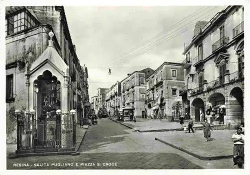 AK / Ansichtskarte  Resina_Napoli_Neapel_IT Salita pugliano e Piazza S. Croce